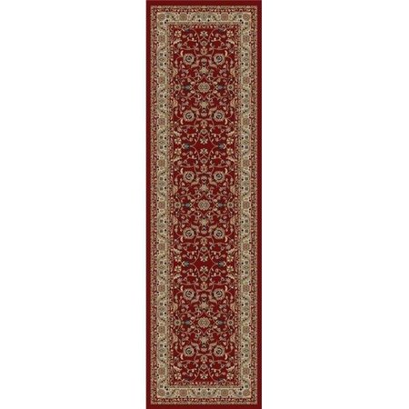 CONCORD GLOBAL TRADING Concord Global 49302 2 ft. 3 in. x 7 ft. 7 in. Jewel Marash - Red 49302